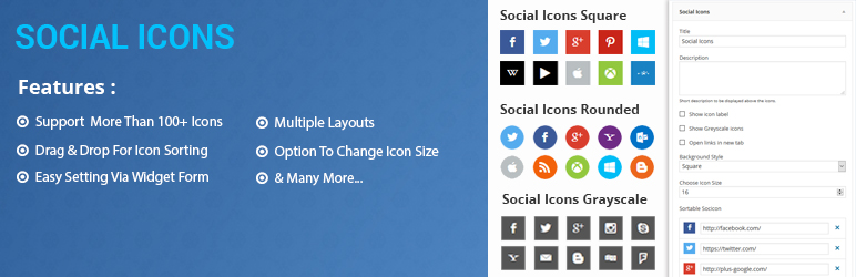 Social Icons plugin